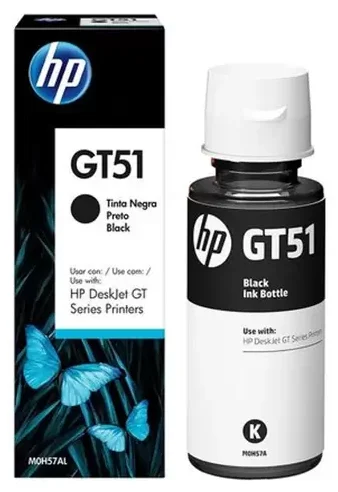 Refil de tinta HP GT51-Preto